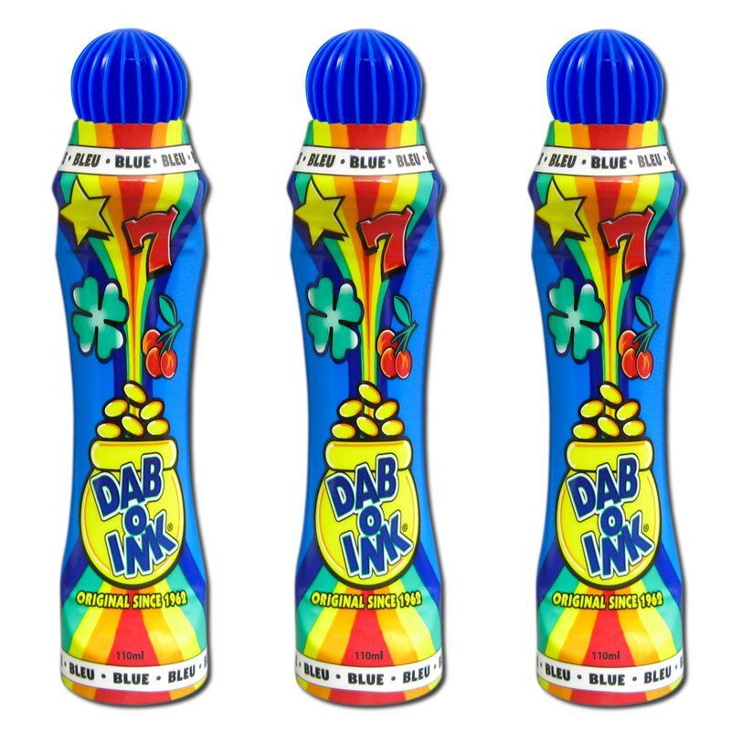 Dab-O-Ink 110ml Blue Bingo Dabbers