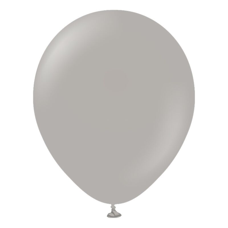 Kalisan Standard Grey 18" Latex Balloon