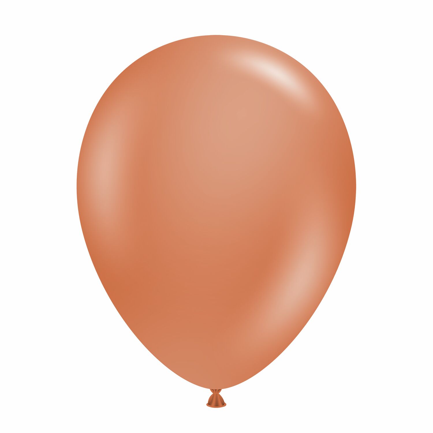 Burnt Orange Latex Balloons